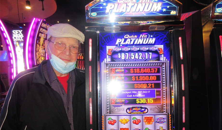 Jackpot winner, Charles, won $87,543 at Hamburg Gamings