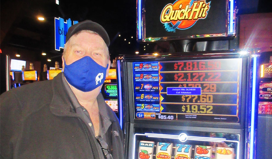 Jackpot winner, Richard, won $4,548 at Hamburg Gamings