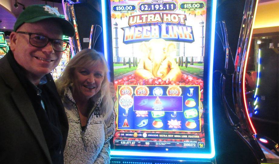 Jackpot winner, Deborah, won $20,003 at Hamburg Gaming