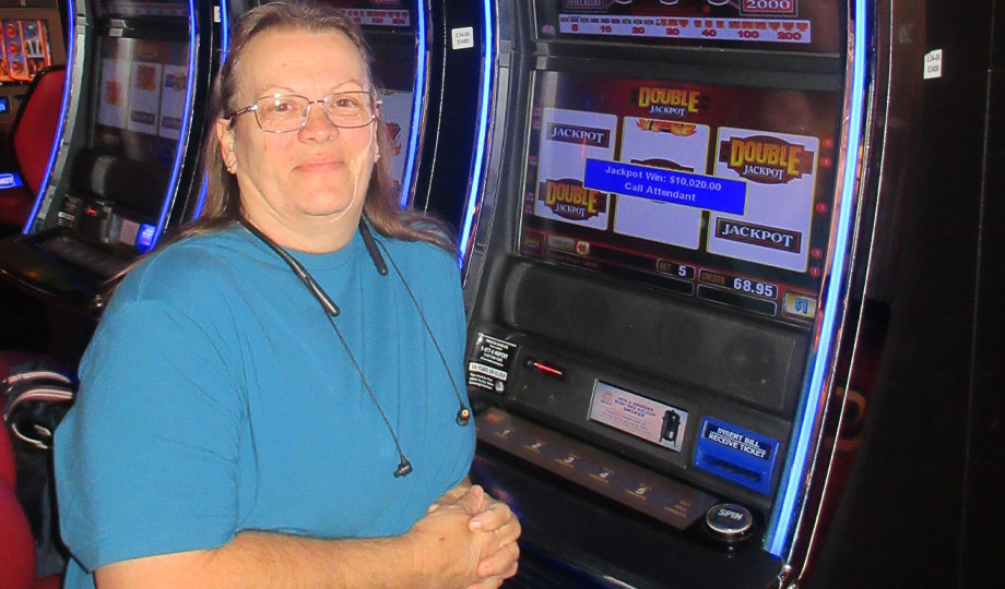 Jackpot winner, Deborah, won $10,020 at Hamburg Gaming