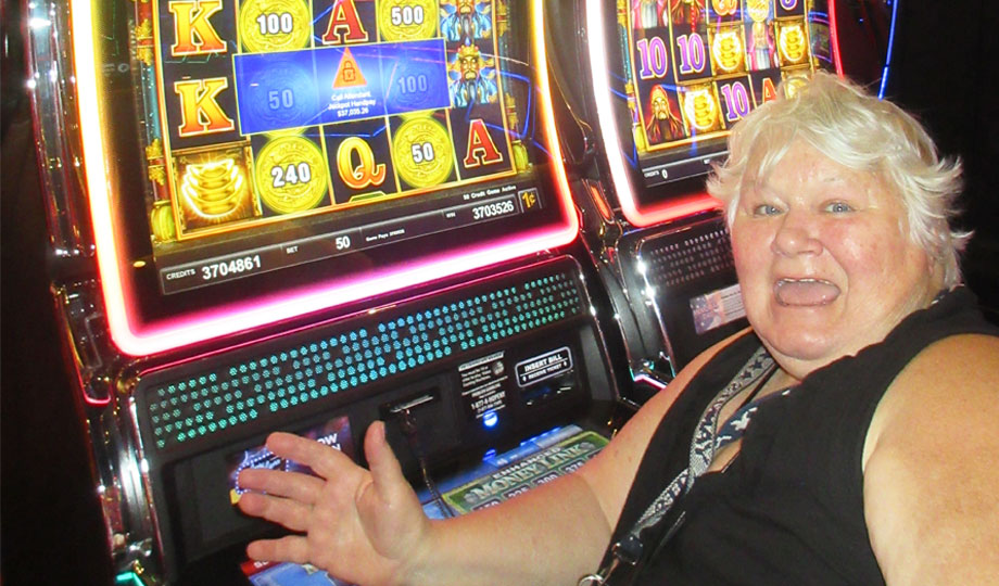 Jackpot winner, Yvonne, won $37,036 at Hamburg Gaming