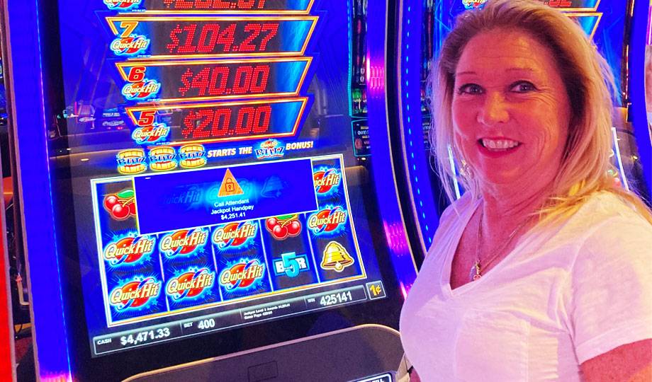 Jackpot winner, Sheryl, won $4,251.41 at Hamburg Gaming