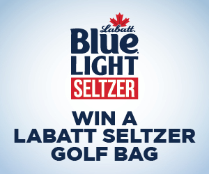 Labatt Blue Light Seltzer | Win A Labatt Seltzer Golf Bag