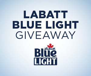 Labatt Blue Light Giveaway
