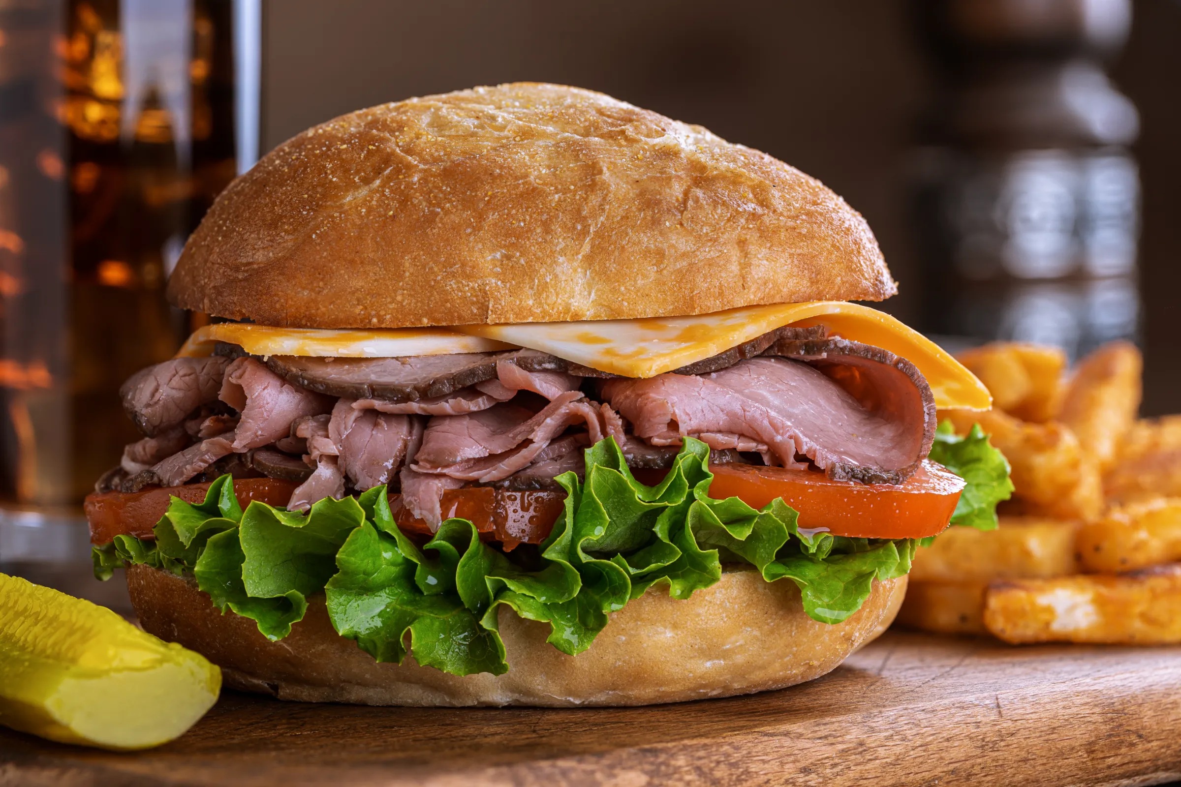 Roast beef sandwich