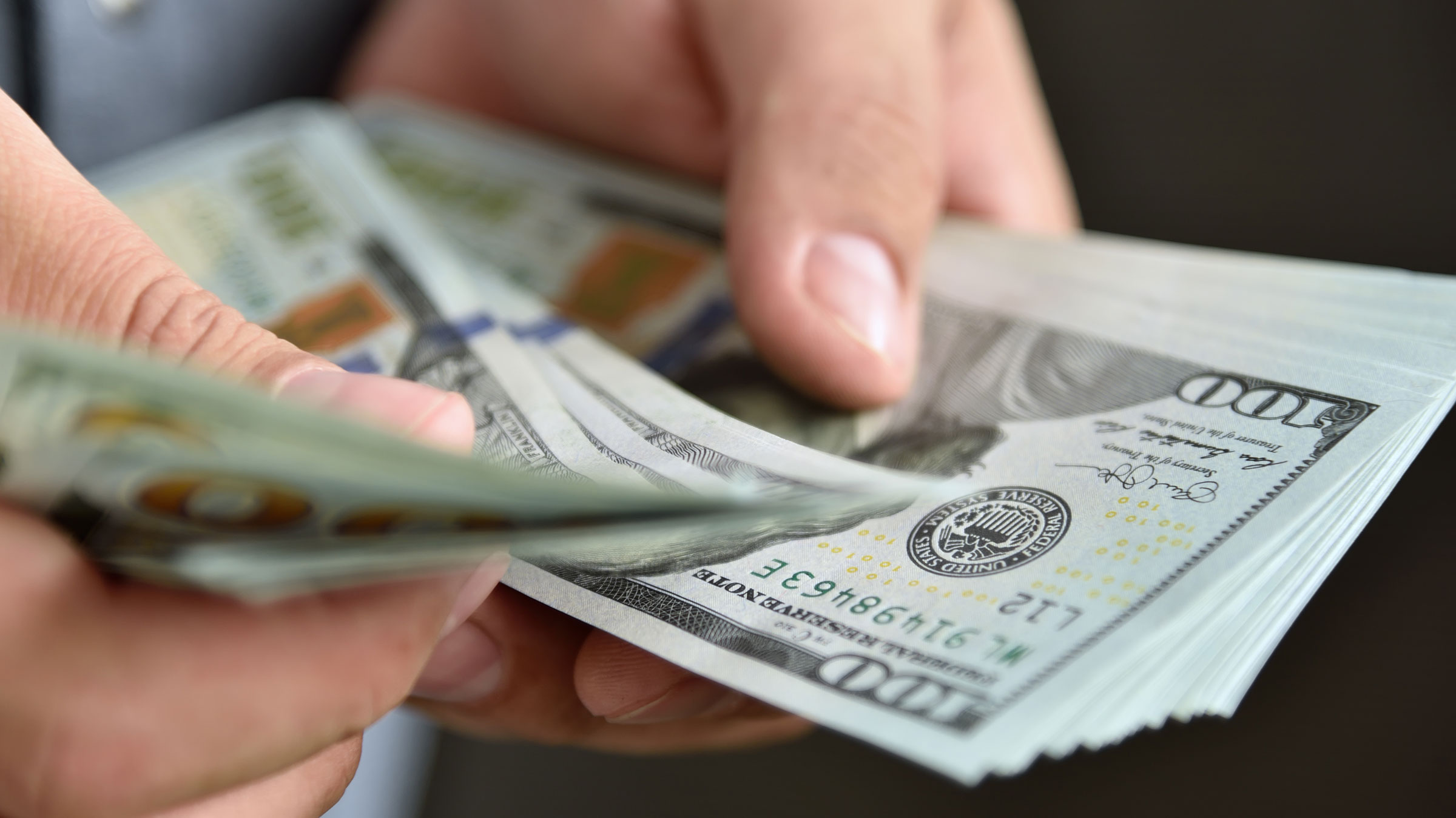 Individual counting cash