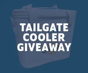 Tailgate cooler giveaway