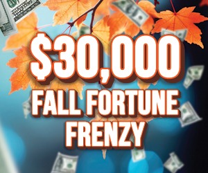 $30,000 Fall Fortune Frenzy