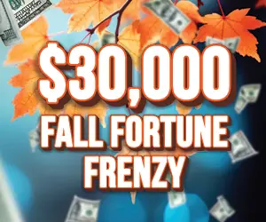$30,000 Fall Fortune Frenzy