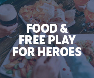 Food & Free Play for Heroes
