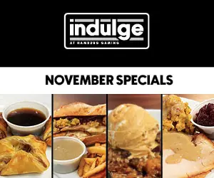 November specials at indulge