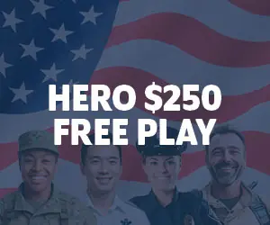 Hero $250 Free Play