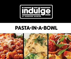 indulge at Hamburg Gaming - Pasta-In-A-Bowl