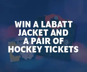 Win A Labatt Jacket and a pair of Hockey Tickets