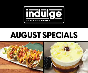indulge August Specials