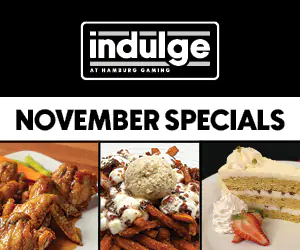 indulge November Specials